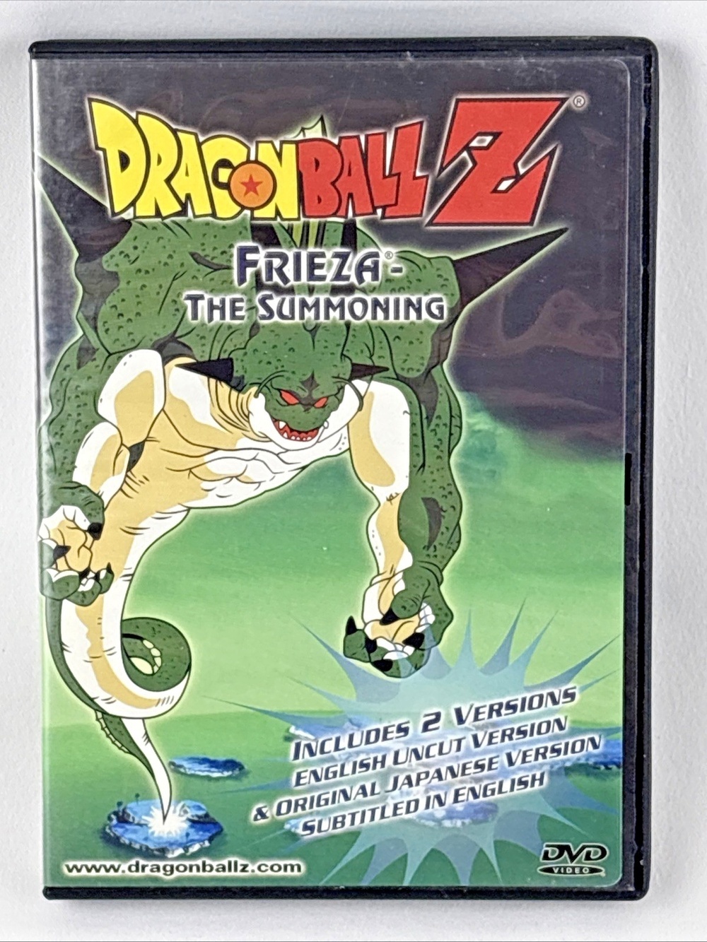 Dragon Ball Z Frieza The Summoning Anime DVD Funimation Release Uncut Tested